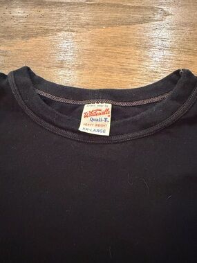 Men’s Black Heavyweight Short Sleeve Tee - XX-Large